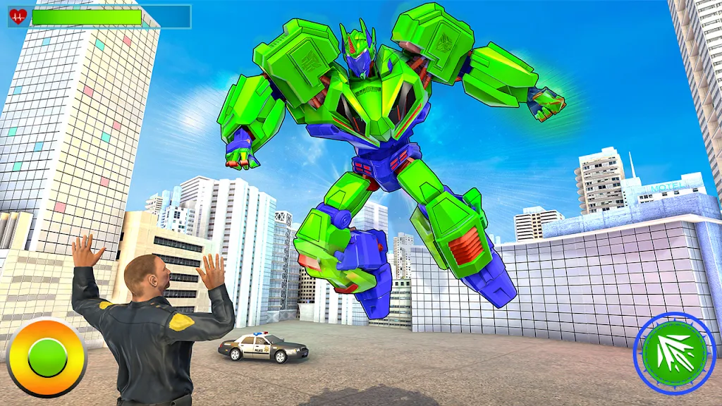 Robot Hero City Battle screenshot 1