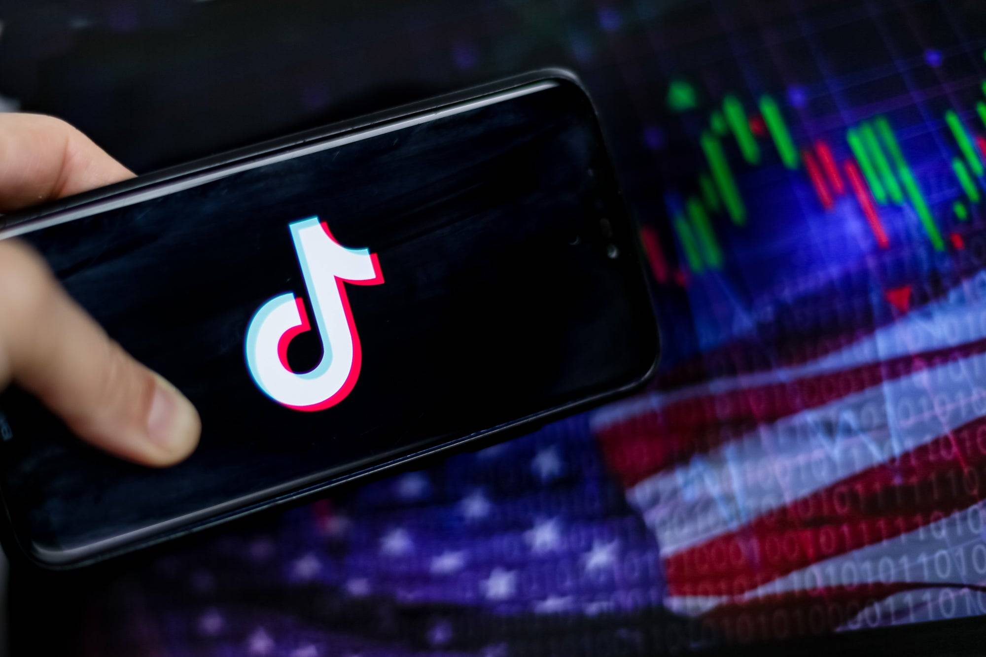 Ang Tiktok ay maaaring madilim sa Estados Unidos sa Linggo. Larawan ni Dominika Zarzycka/Nurphoto sa pamamagitan ng Mga Larawan ng Getty.