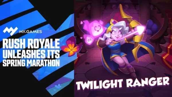 Rush Royale Drops Update 30.0 : Twilight Ranger가 등장하는 Spring Marathon