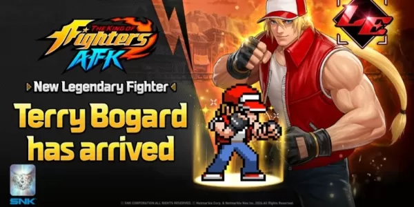 Der König der Kämpfer AFK begrüßt Terry Bogard im ersten Update nach dem Start