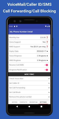 TalkTT-Call/SMS & Phone Number Screenshot 3