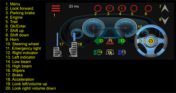 Steering Wheel Emulator(Euro Truck) Captura de pantalla 2