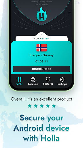 Holla Vpn + GFX Toolsスクリーンショット1