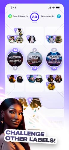 Rap Label Manager Game屏幕截圖1