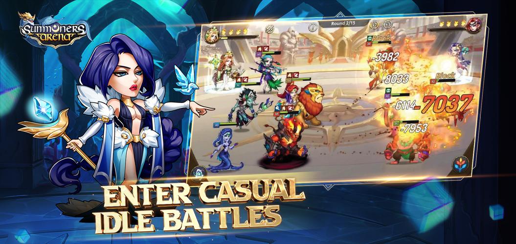 Summoners Arena: Idle RPG屏幕截圖3