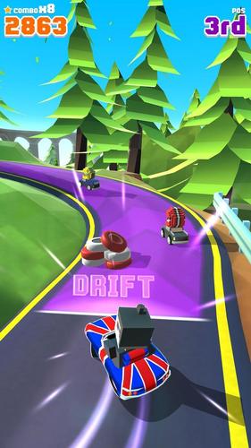 Blocky Racer capture d’écran 1