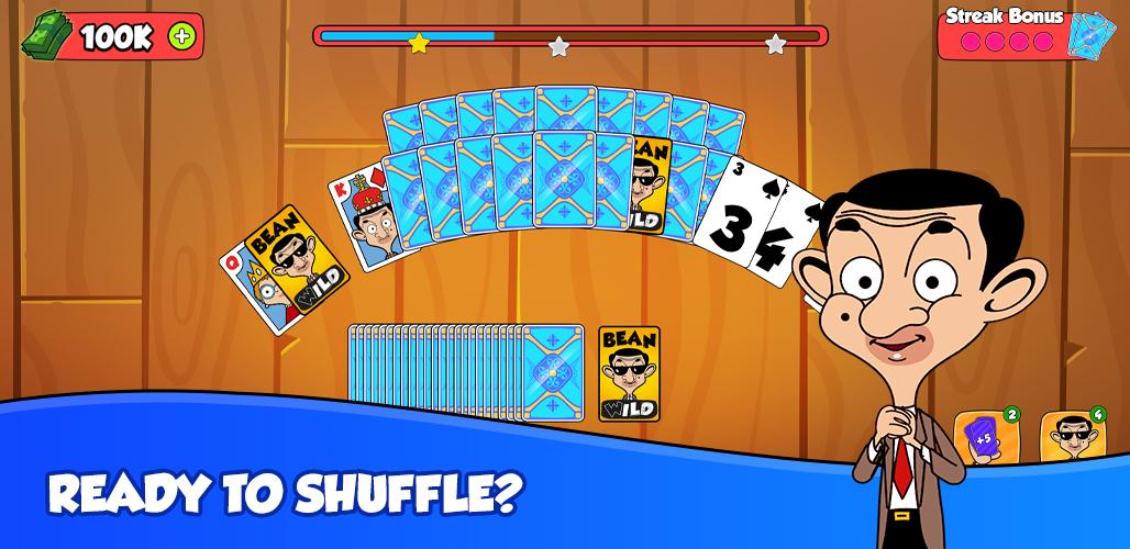 Mr Bean - Solitaire Adventure экрана 1
