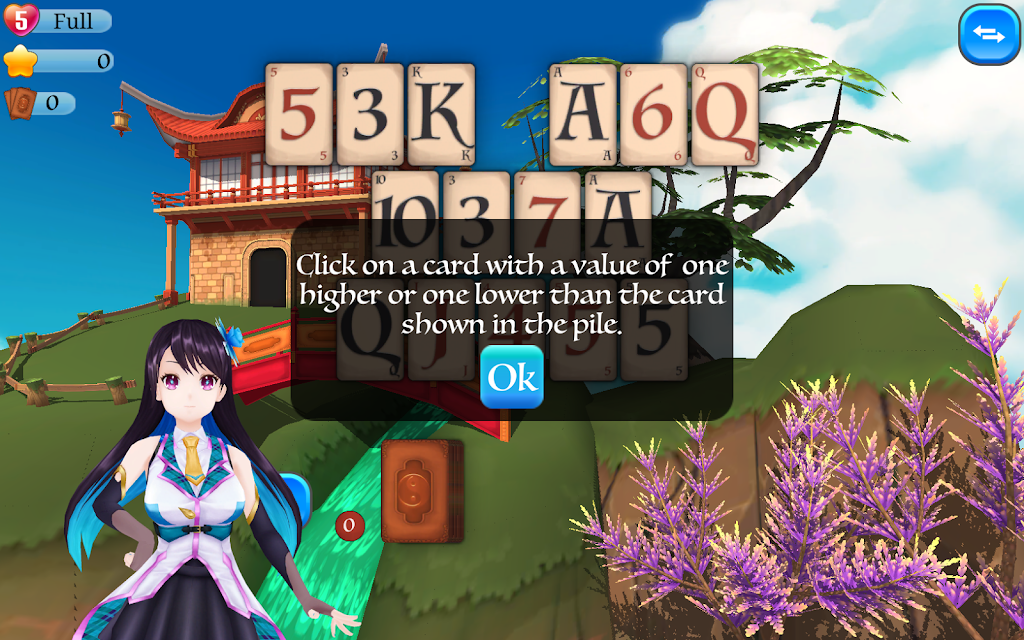 Pyramid Solitaire Asia屏幕截圖0
