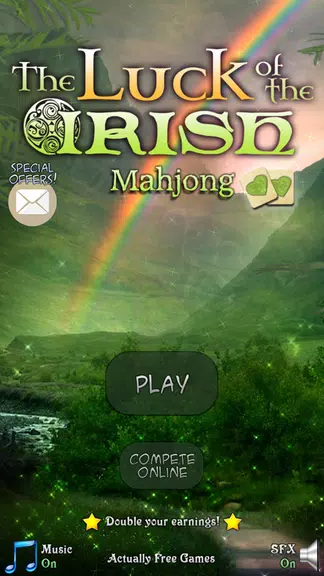 Hidden Mahjong: Irish Luck屏幕截圖1