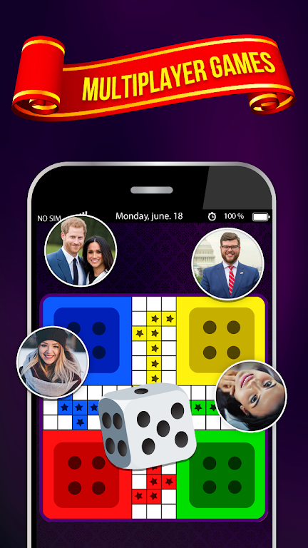 Classic Ludo Game zrzut ekranu 1