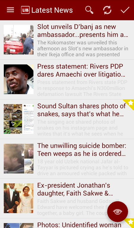 Linda Ikeji Blog应用截图第1张