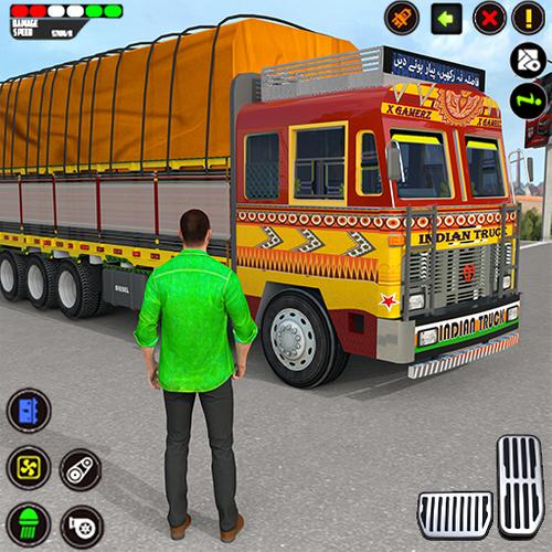 Indian Truck Drive Truck Games屏幕截圖0