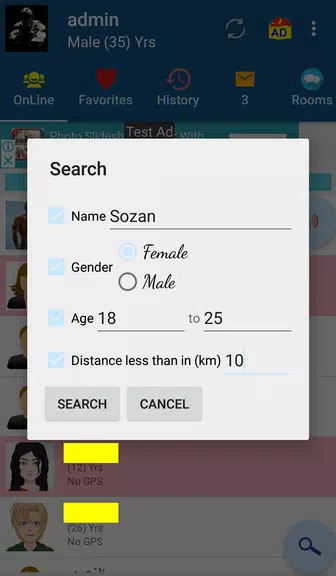 Random Chat (worldwide) screenshot 1