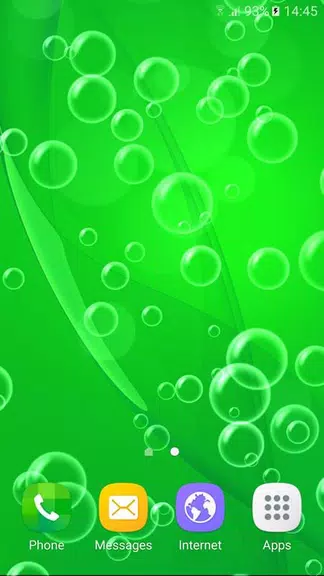 Bubble Live Wallpaper Schermafbeelding 1