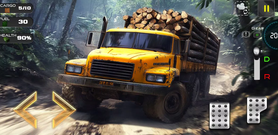 ภาพหน้าจอ Truck Cargo simulator offroad 0