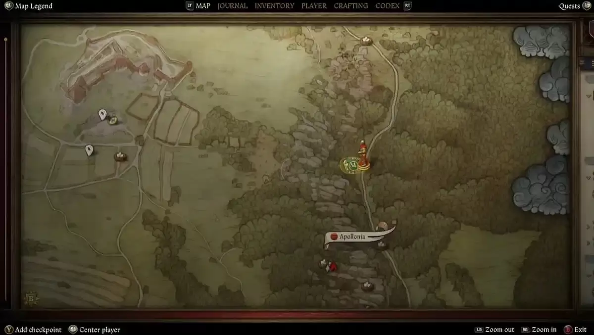 Voivode's Letter Location
