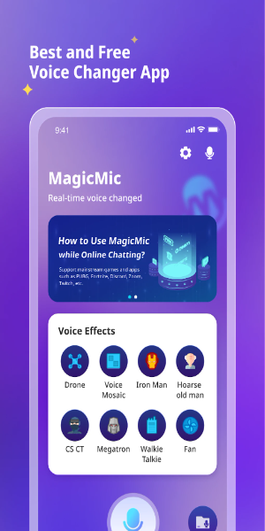 Voice Changer-MagicMic स्क्रीनशॉट 0