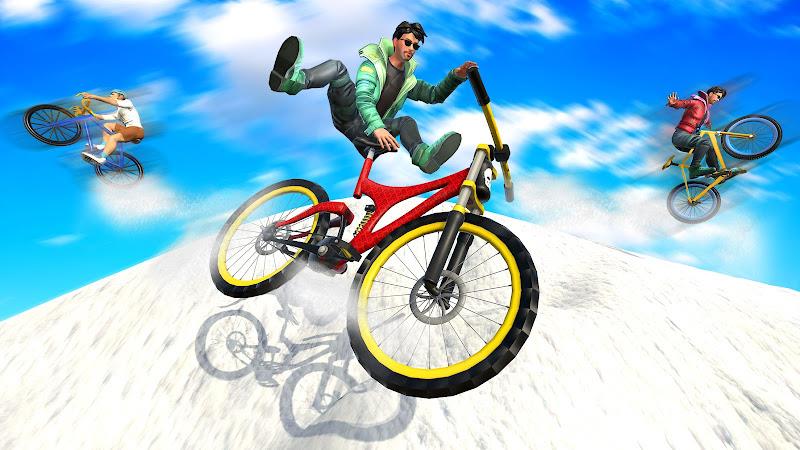 Dirt BMX Bicycle Stunt Race Captura de pantalla 3