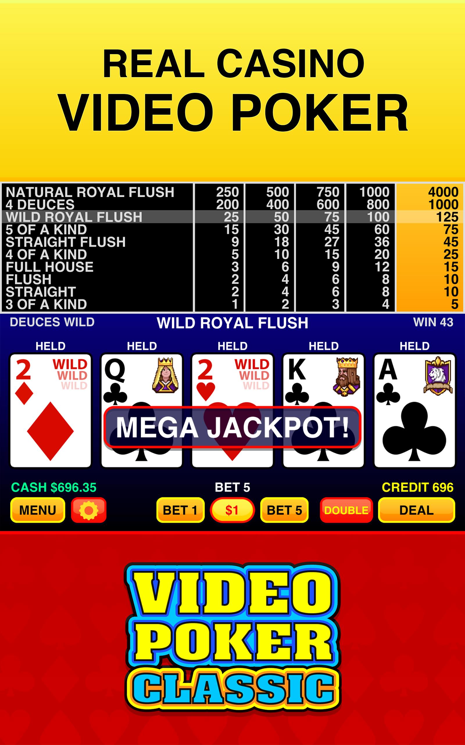 Video Poker Classic ® capture d’écran 0