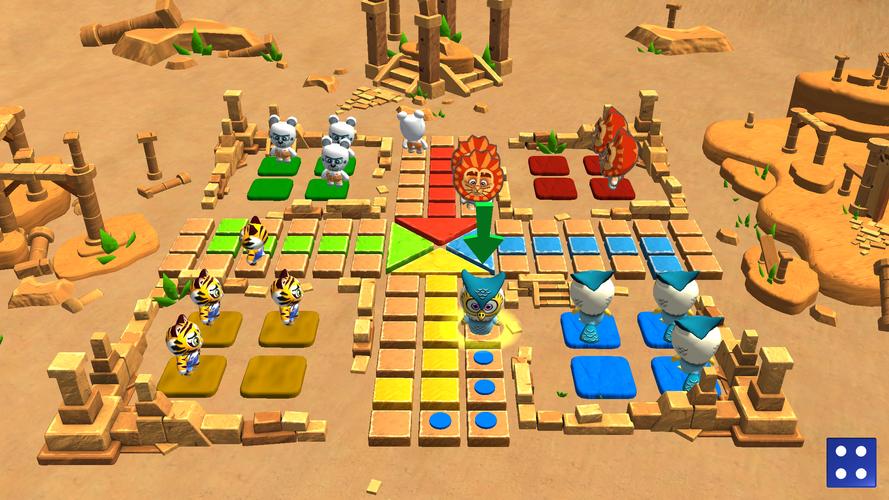 Ludo 3D Multiplayer屏幕截圖3