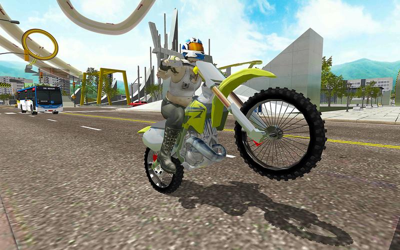 Screenshot Motorbike Rush Drive Simulator 1