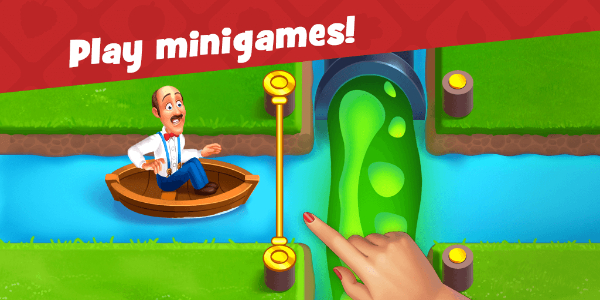 Gardenscapes screenshot 2