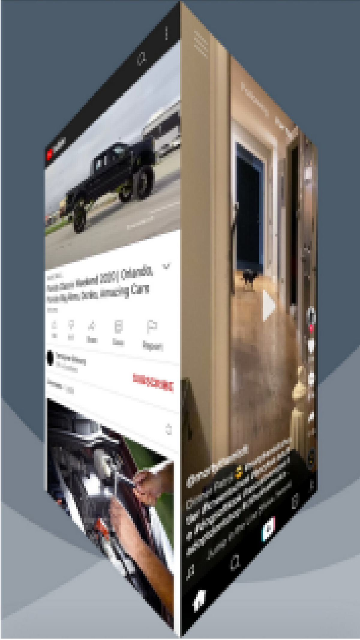 Social Networks 3D Media Cube screenshot 1