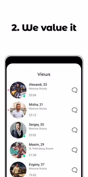 Denim - premium dating app экрана 2