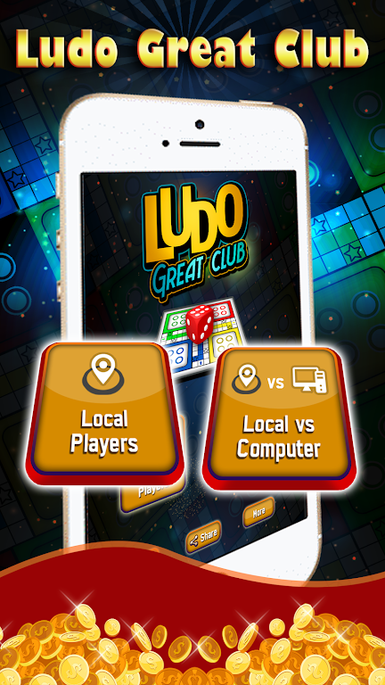 Ludo Great Club: King of Club games屏幕截圖0