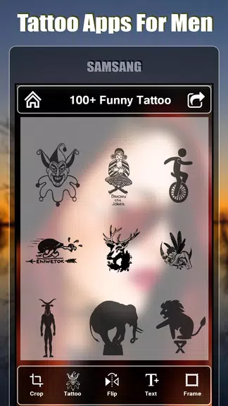 Tattoo design apps for men屏幕截圖3