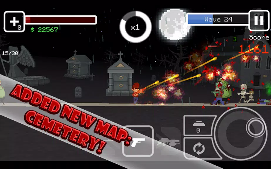 Undead Pixels: Zombie Invasion屏幕截圖0