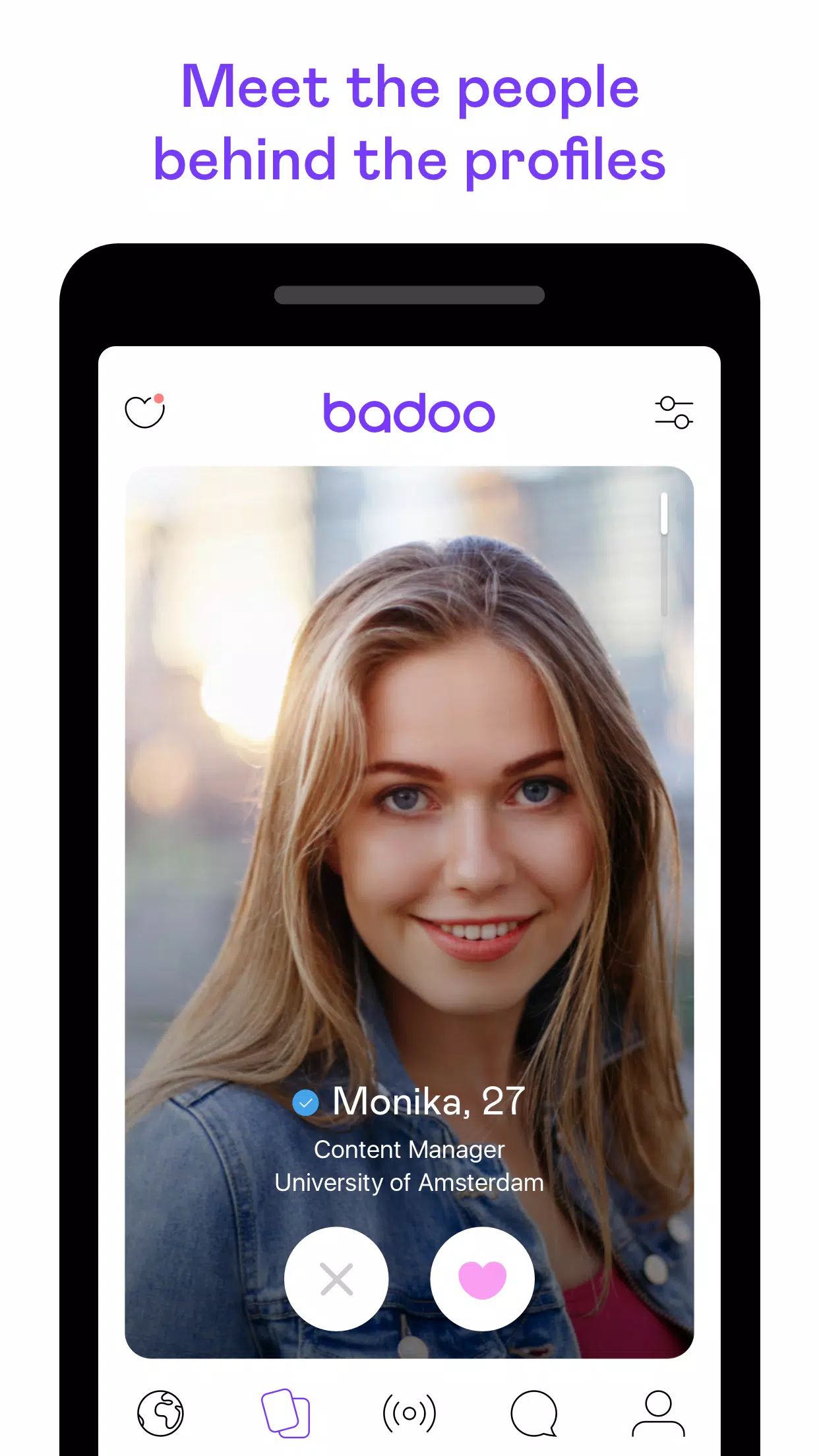 Badoo Lite ekran görüntüsü 1