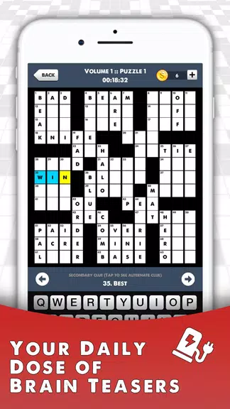 Crosswords Puzzle - Word Game स्क्रीनशॉट 0