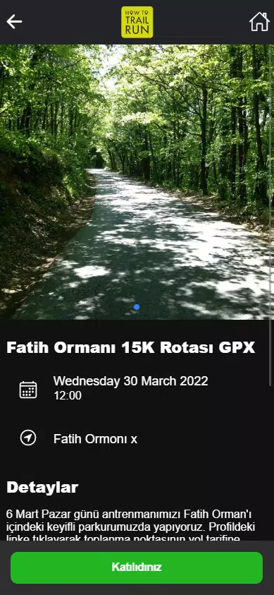 How To Trail Run TR captura de pantalla 2