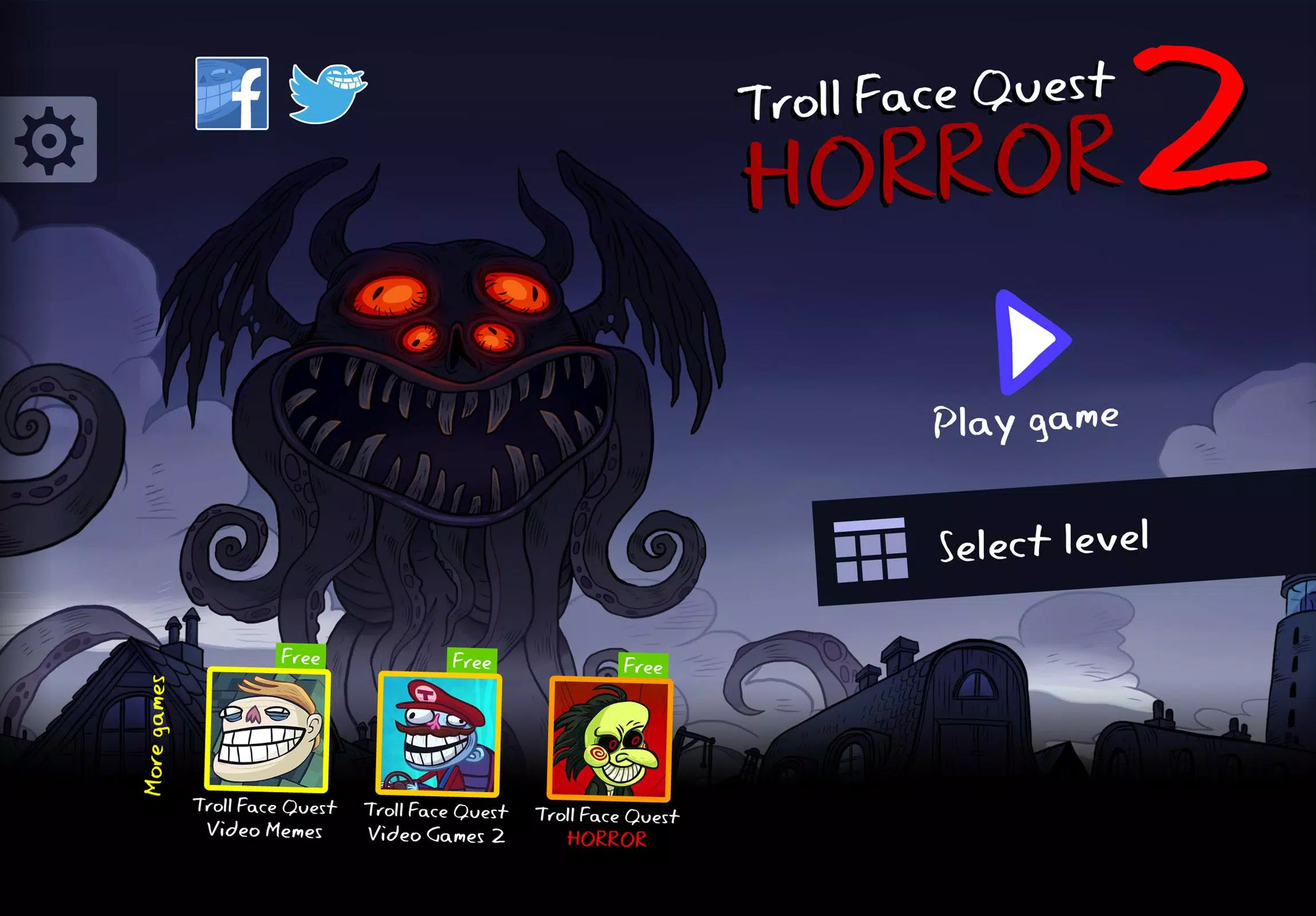 Troll Face Quest: Horror 2スクリーンショット0