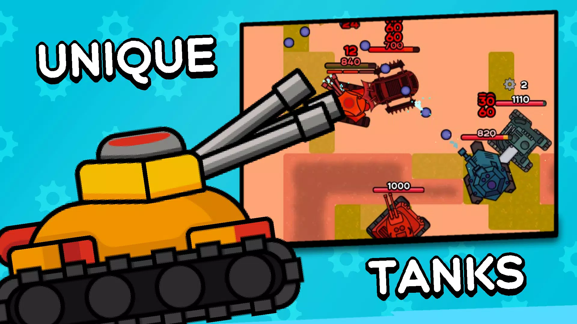 Tanks: Battle for survival экрана 2