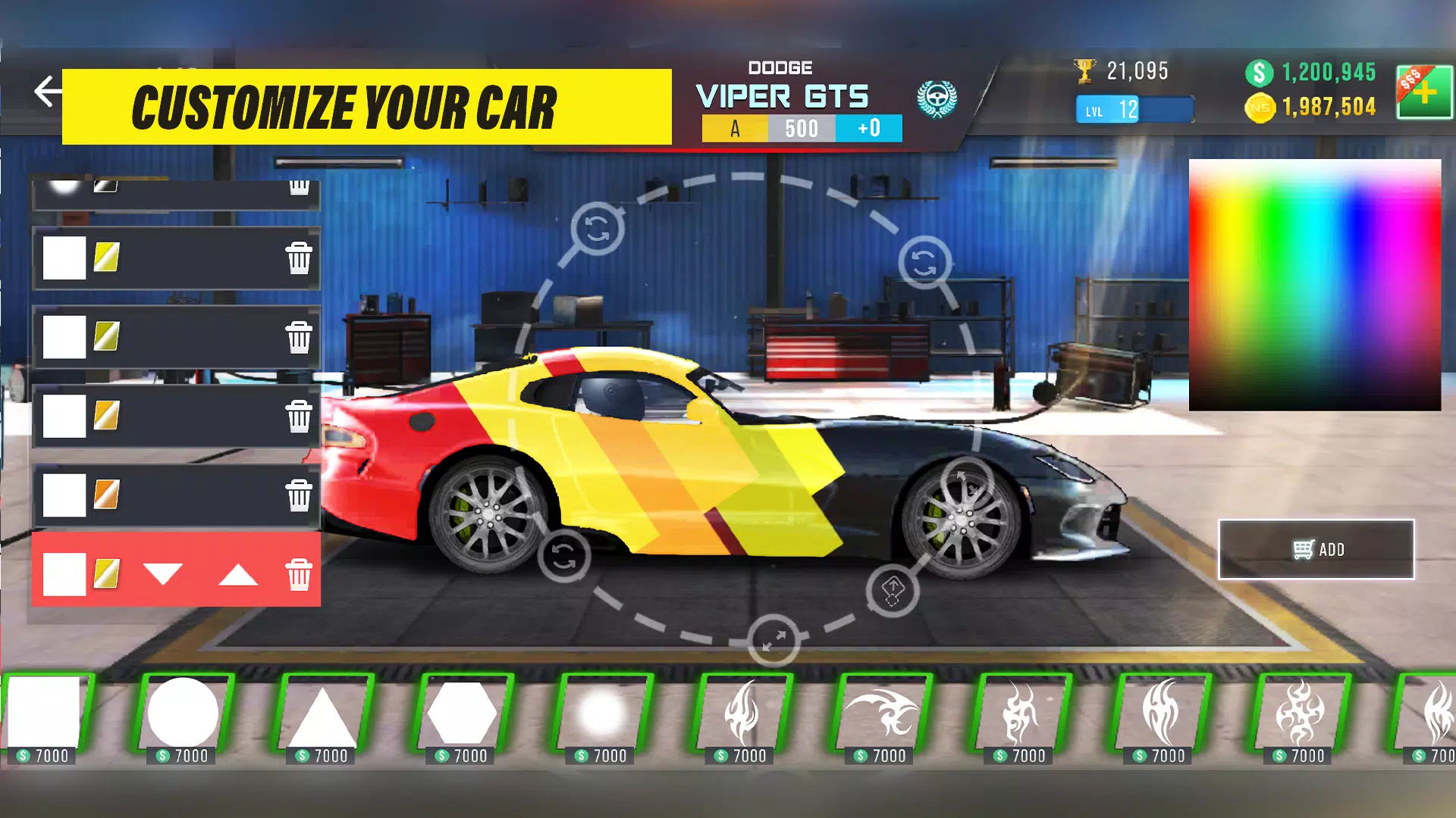 Nitro Speed: Drag Racing 2D Ảnh chụp màn hình 2