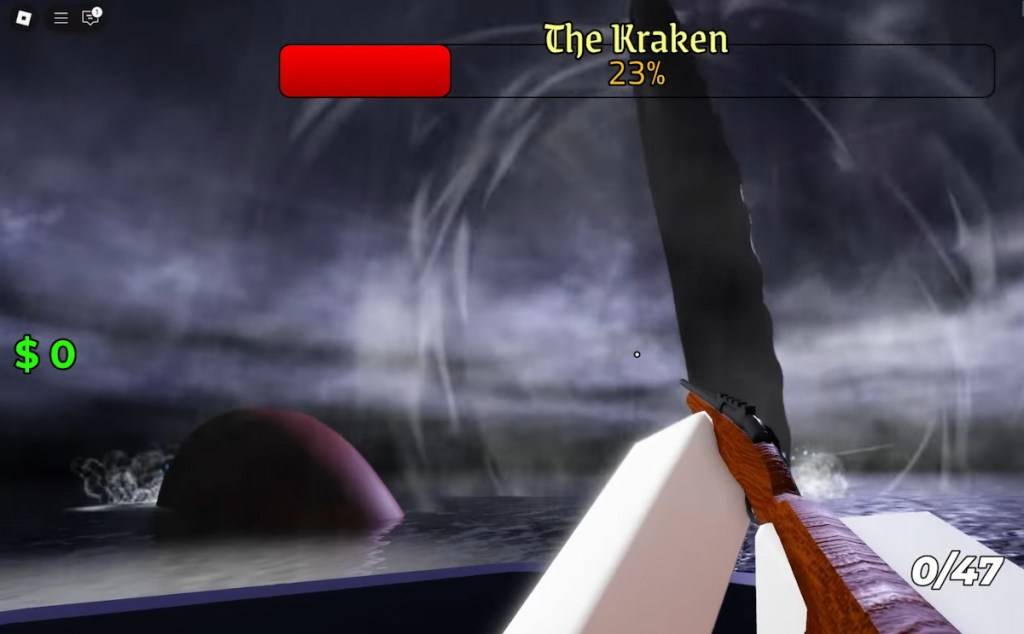 full dead sails kraken guide