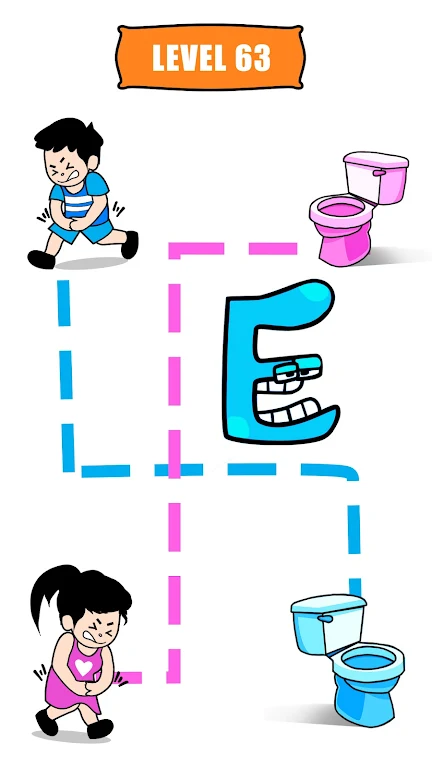 Path To Toilet - Draw The Line Screenshot 3