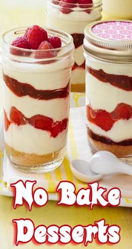 No Bake Desserts Easy Recipes captura de pantalla 1