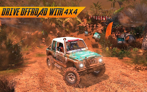 ภาพหน้าจอ Offroad Jeep Driving Simulator 2