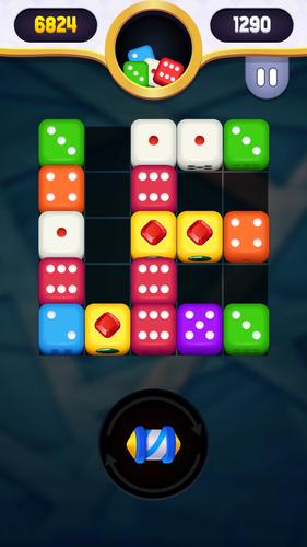 Merge Block: Dice Puzzle Captura de pantalla 3