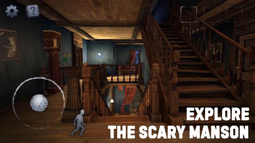 Scary Mansion:逃脫恐怖的鄰居殺手，生存殺人遊戲屏幕截圖1
