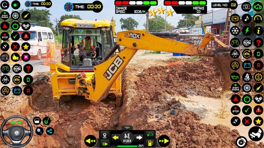 Real Snow Excavator - JCB屏幕截圖0