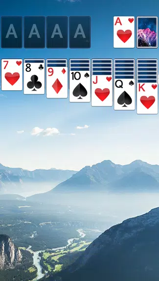 Solitaire Mountain Top Theme ဖန်သားပြင်ဓာတ်ပုံ 0