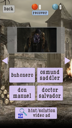 Resident Quiz Evil 4屏幕截圖0