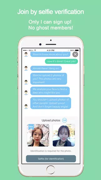 WowU– Face recognition Dating, Meet Singles & Chat屏幕截圖2