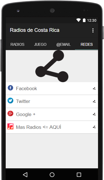 Radios Emisoras de Costa Rica FM AM en Vivo Gratisスクリーンショット2