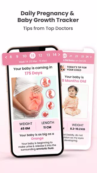 Healofy Pregnancy & Parenting屏幕截圖1