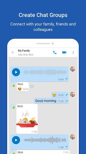 Screenshot imo Lite -video calls and chat 1